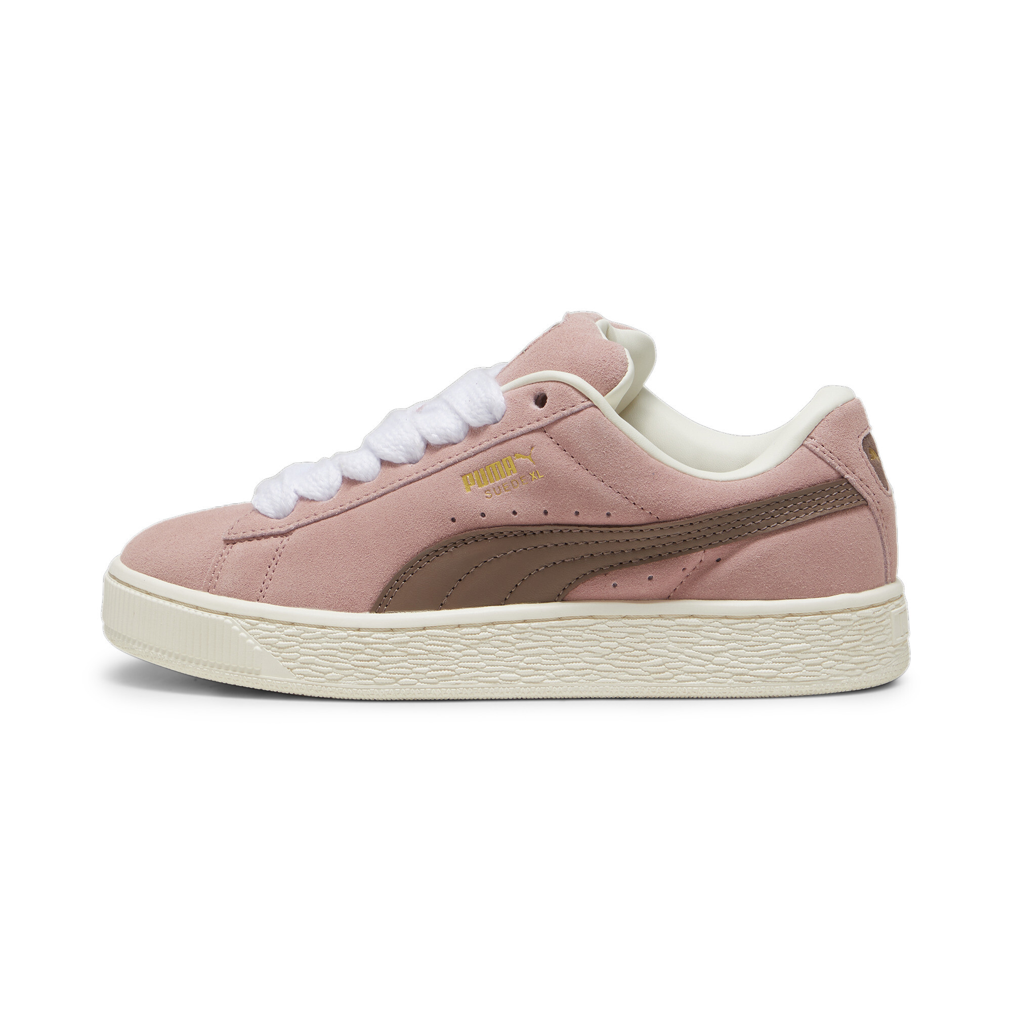 Puma Suede XL Sneakers Unisex Schuhe | Mit Plain | Future Pink/Warm White | Größe: 42.5