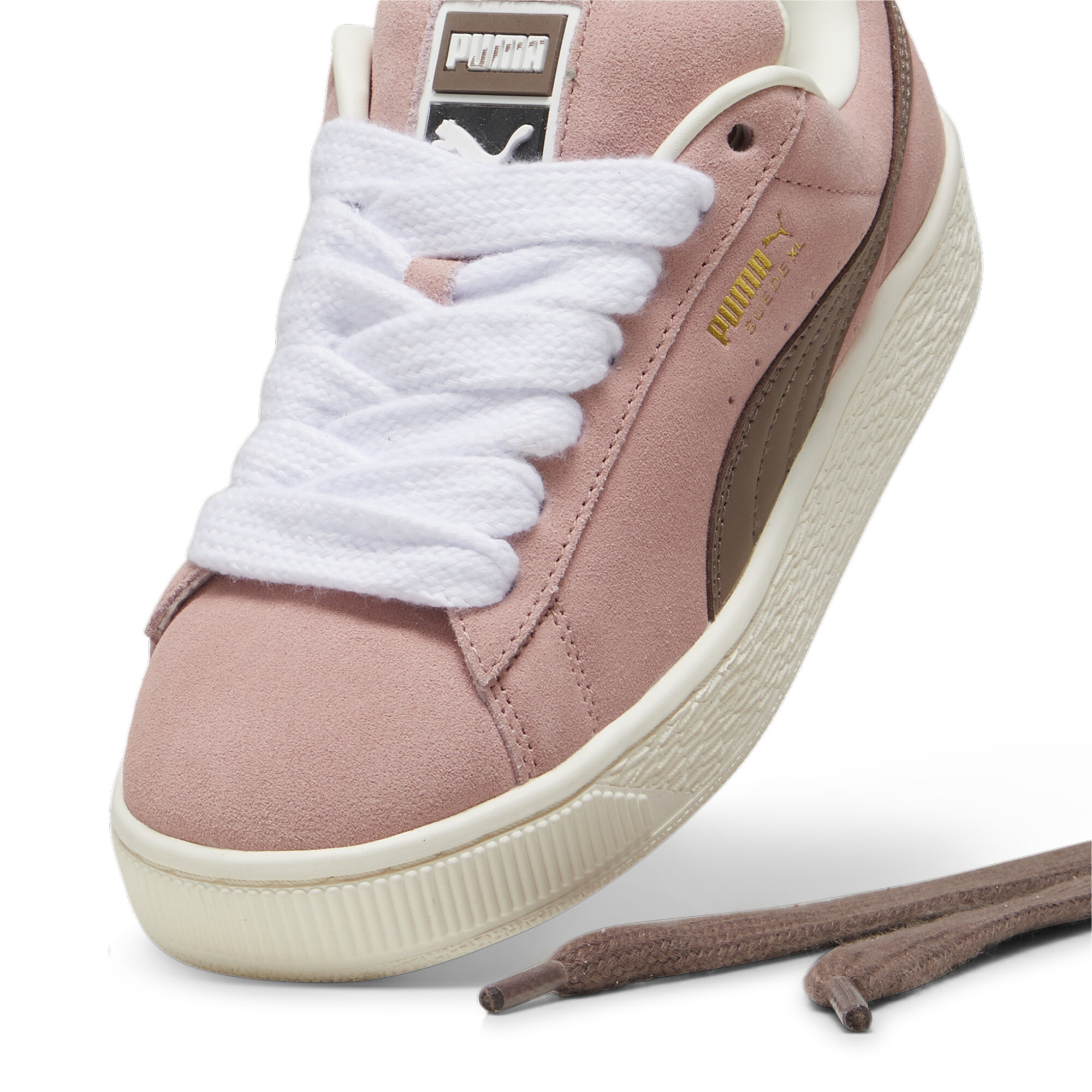 Puma Suede XL Sneakers Unisex, Pink, Size 44.5, Shoes