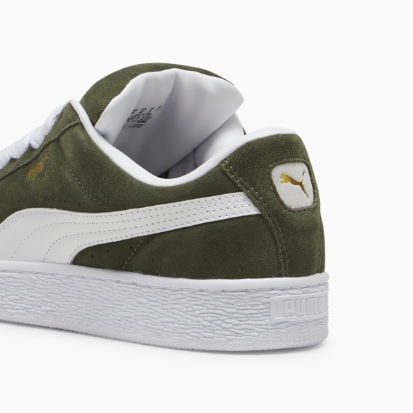 Suede XL Sneakers Unisex, Dark Olive-PUMA White, large-ZAF