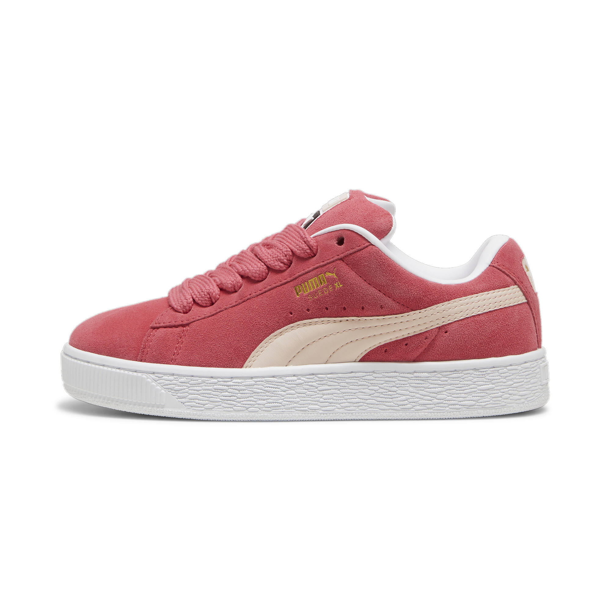 Puma Suede XL Sneakers Unisex Schuhe | Mit Colorful | Tart Cherry/Island Pink | Größe: 45