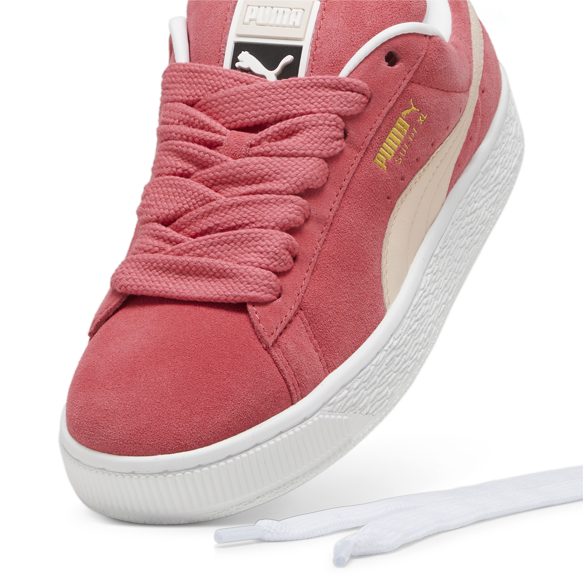 Puma Suede XL Sneakers Unisex, Red, Size 47, Shoes