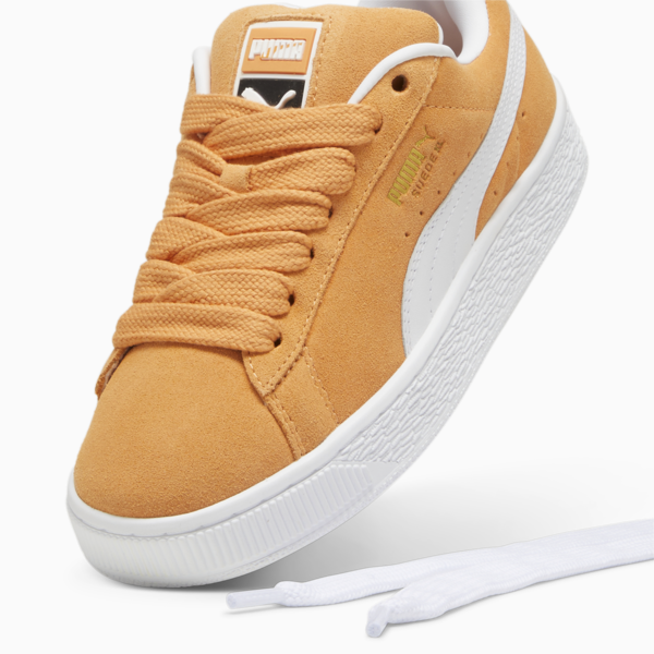 Tenis Suede XL, Bright Melon-PUMA White, large-MEX