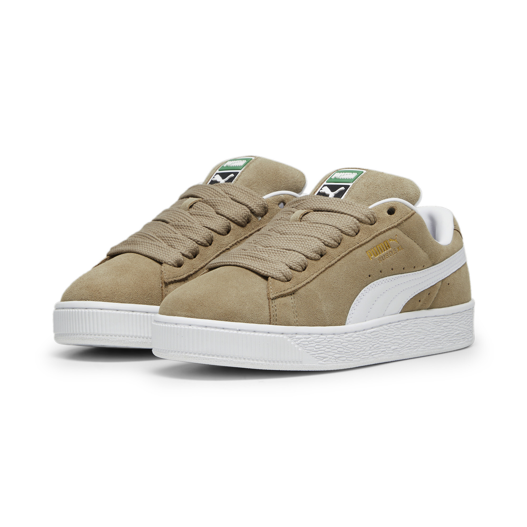 Puma Suede XL Sneakers Unisex, Beige, Size 38, Shoes