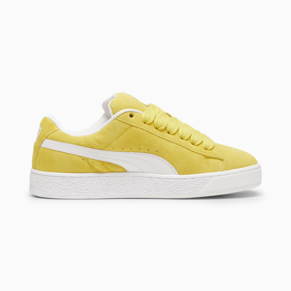 Suede XL Sneakers Unisex, Fresh Pear-PUMA White, large-MEX
