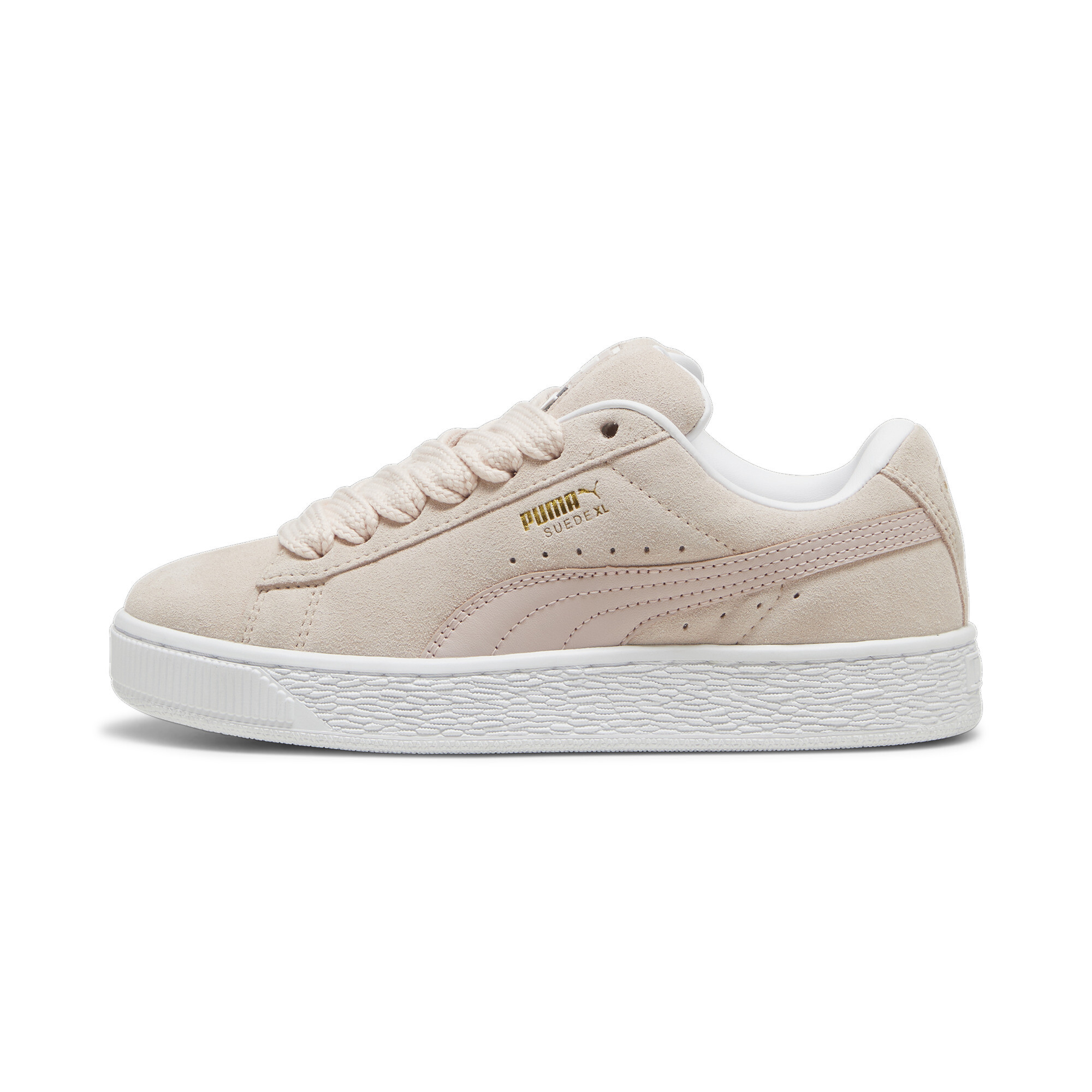 Puma Suede XL Sneakers Unisex Schuhe | Mit Colorful | Island Pink/Mauve Mist | Größe: 45