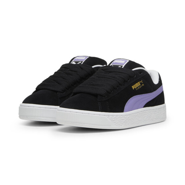 Suede XL Sneakers Unisex, PUMA Black-Lavender Alert, large-ZAF