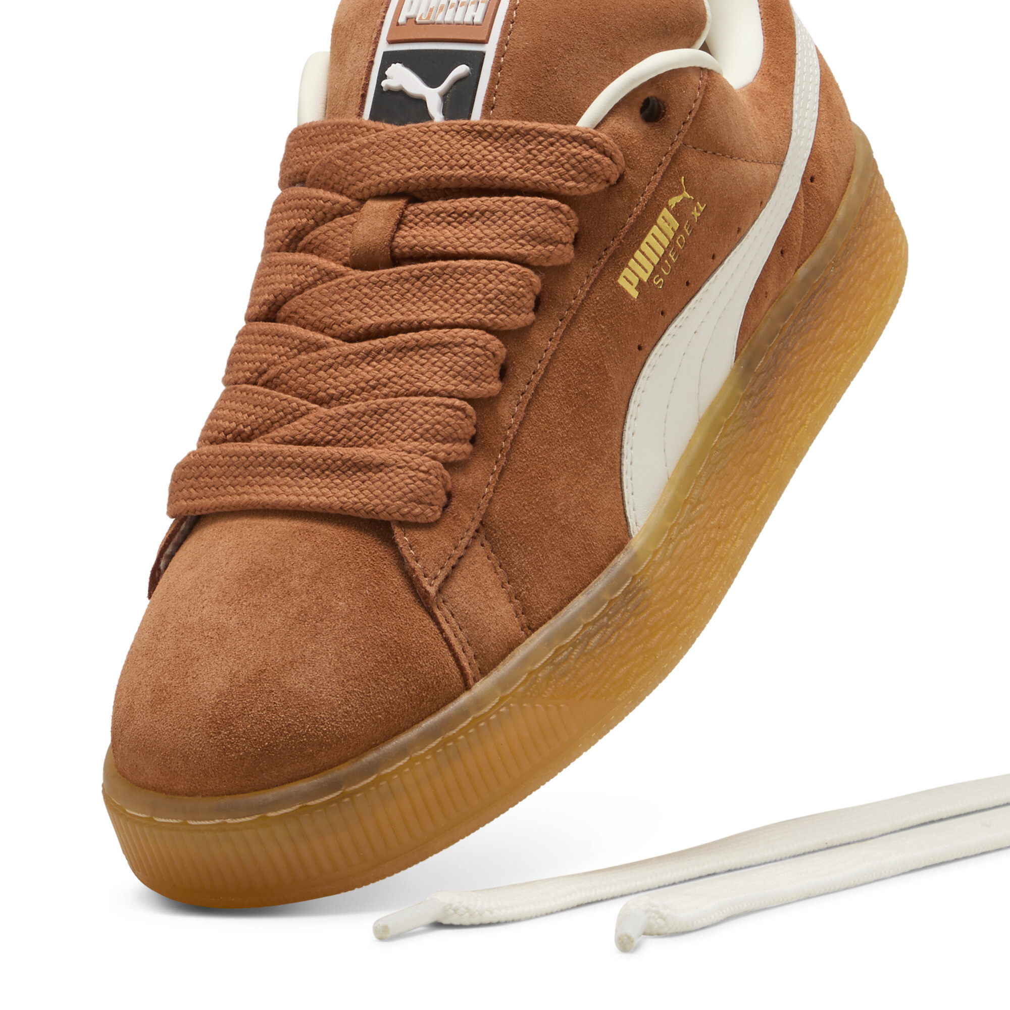 PUMA Suede XL sneakers uniseks voor Dames, Wit