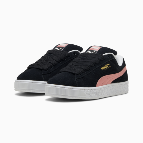Tenis Suede XL, PUMA Black-Pink Fruit-PUMA White, large-MEX