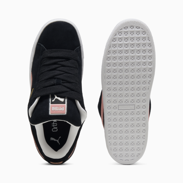 Tenis Suede XL, PUMA Black-Pink Fruit-PUMA White, large-MEX