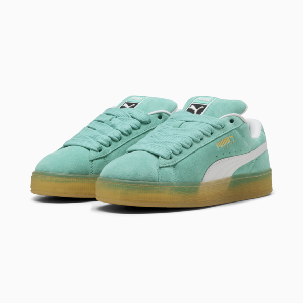 Suede XL Sneakers Unisex, Aquatic-PUMA White, large-ZAF