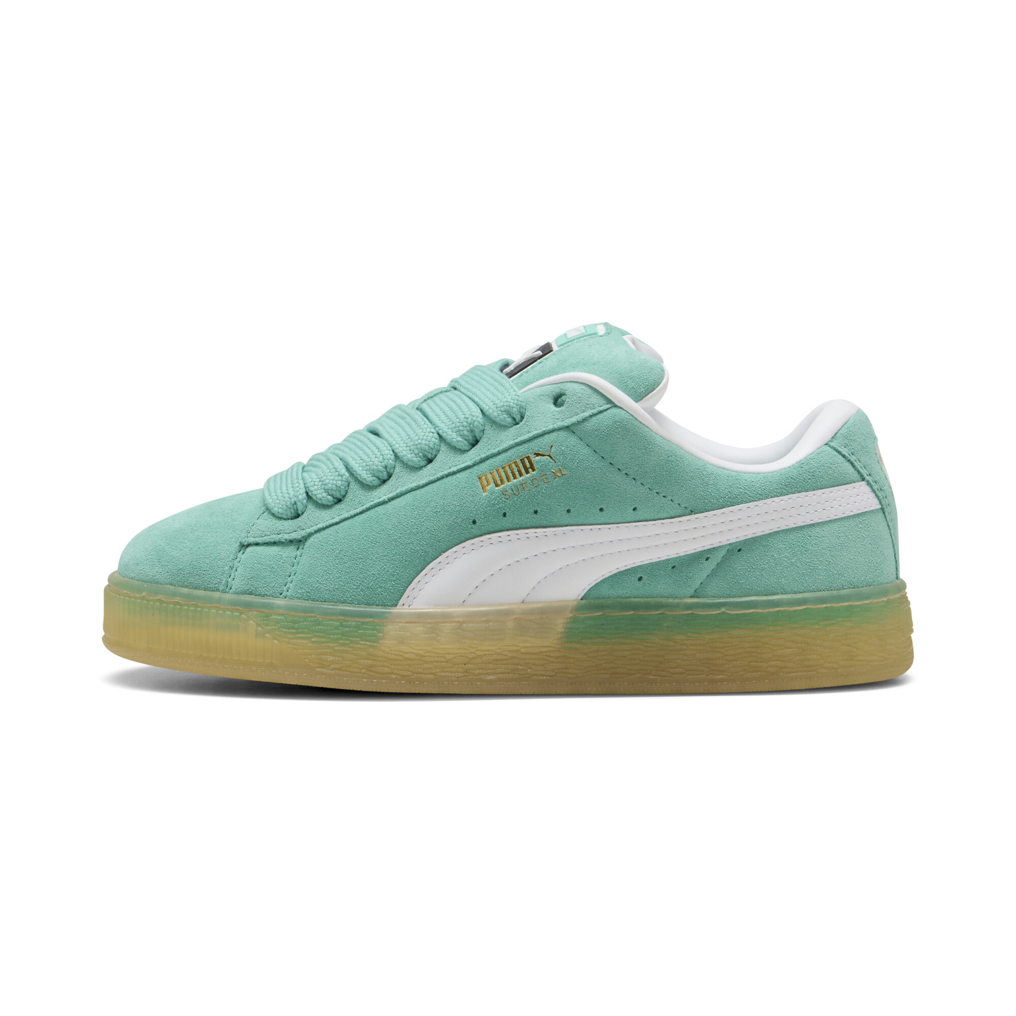 Puma Suede XL Sneakers Unisex Schuhe | Mit Colorful | Aquatic/White | Größe: 37.5