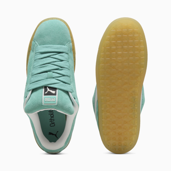 Suede XL Sneakers Unisex, Aquatic-PUMA White, large-ZAF