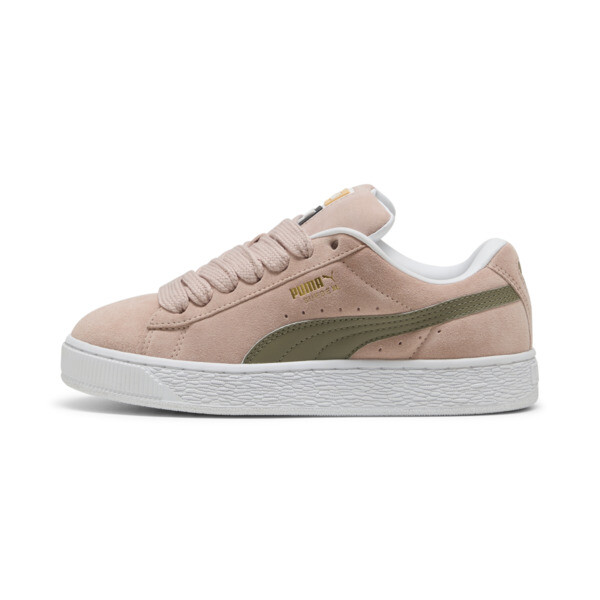 Zapatillas PUMA Suede XL En Rose Quartz/Velvet Moss/Blanco