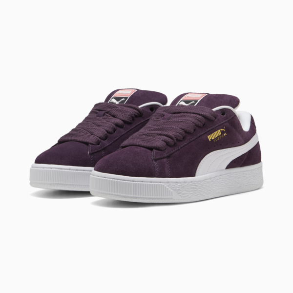 Zapatillas Suede XL, Midnight Plum-PUMA White, large-ARG