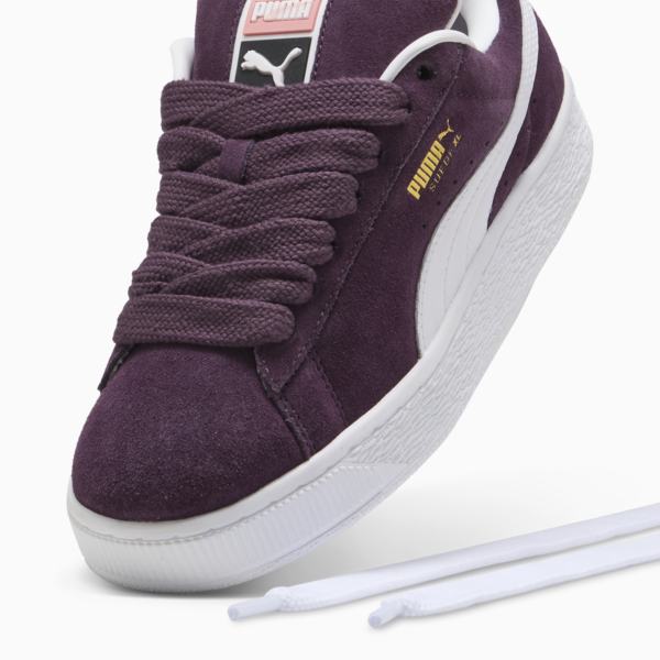 Zapatillas Suede XL, Midnight Plum-PUMA White, large-ARG