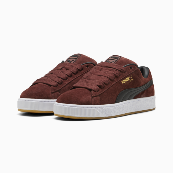 Tenis Suede XL, Chocotart-PUMA Black-PUMA White, large-MEX