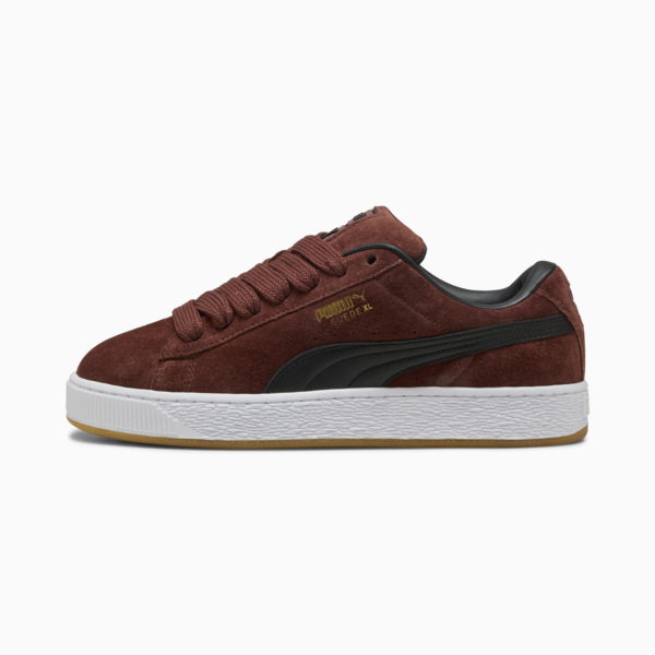 Tenis Suede XL, Chocotart-PUMA Black-PUMA White, large-MEX