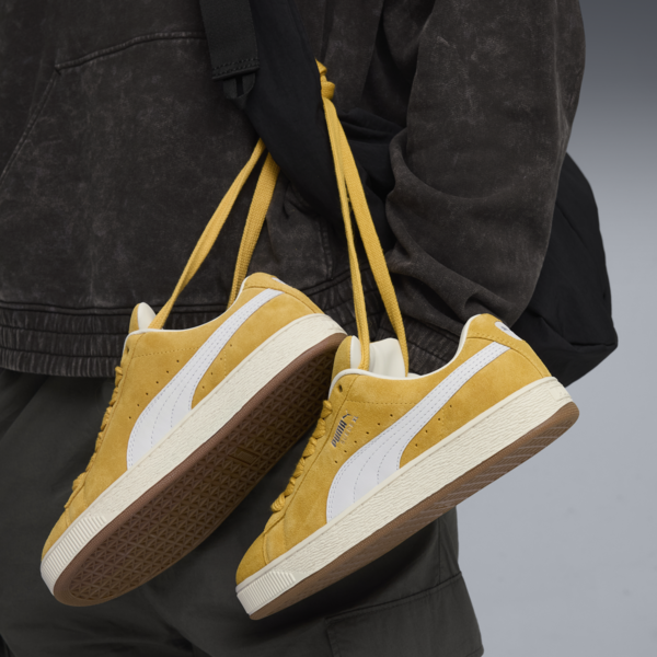 Suede XL Sneakers Unisex, Archive Gold-Vapor Gray, large-ZAF
