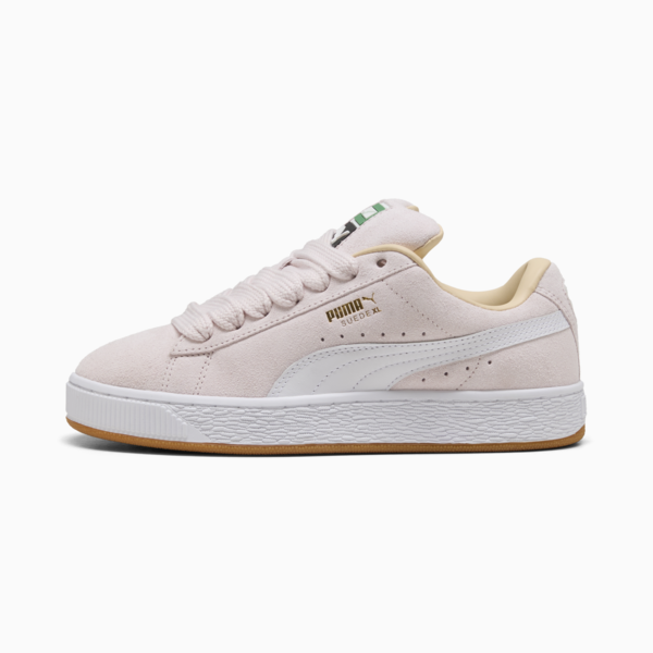 Suede XL Sneakers Unisex, Jasmine Flower-PUMA White, large-ZAF