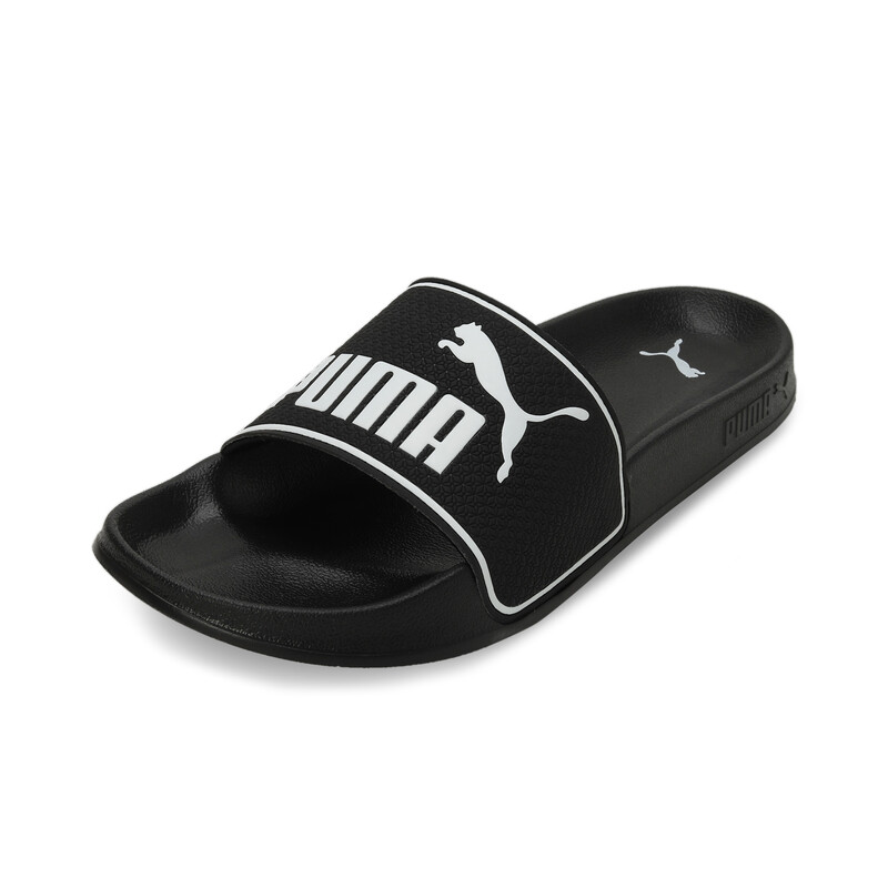 PUMA Leadcat 2.0 Unisex Slides in White/Black size UK 11