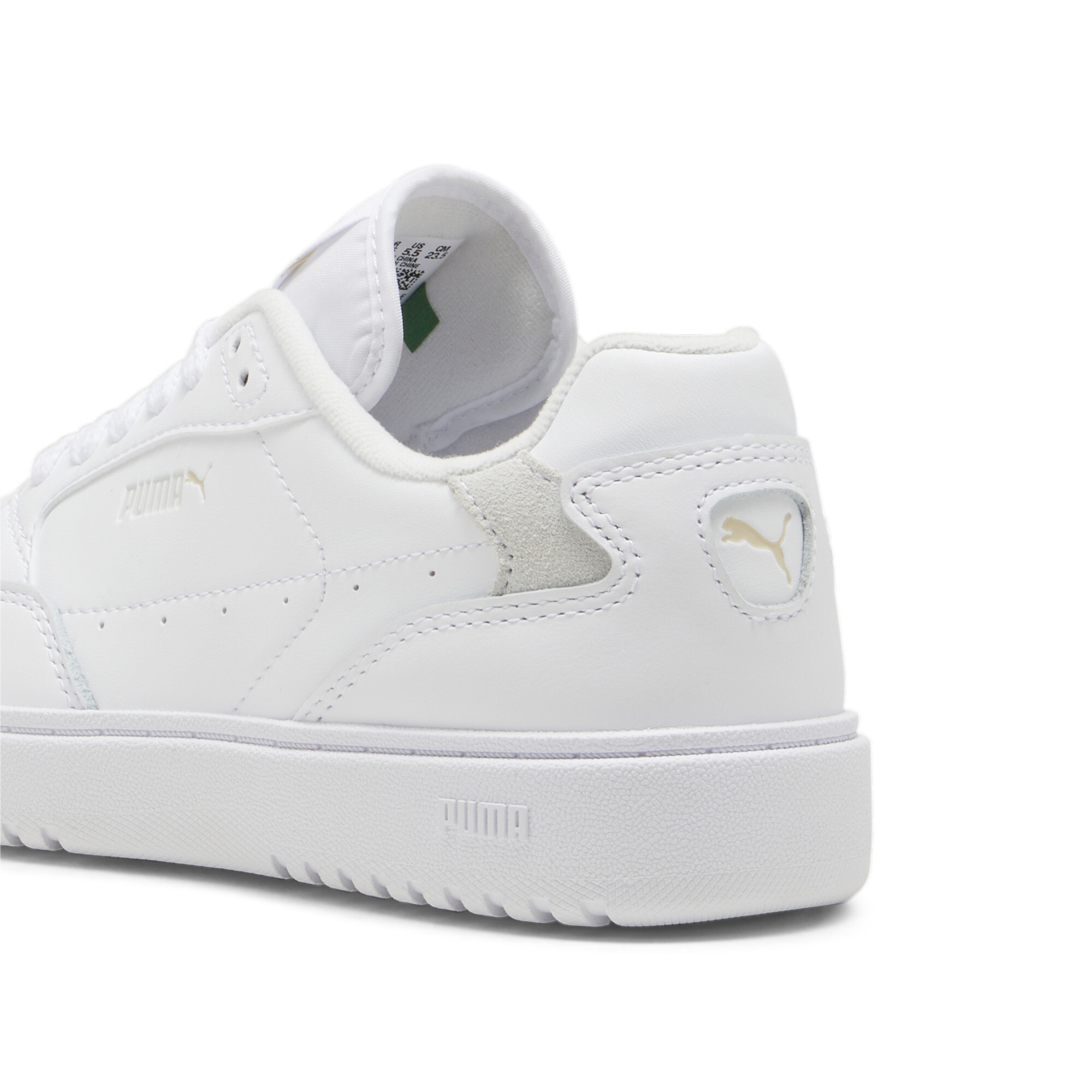 Women's Puma Doublecourt's Sneakers, White, Size 40, Shoes