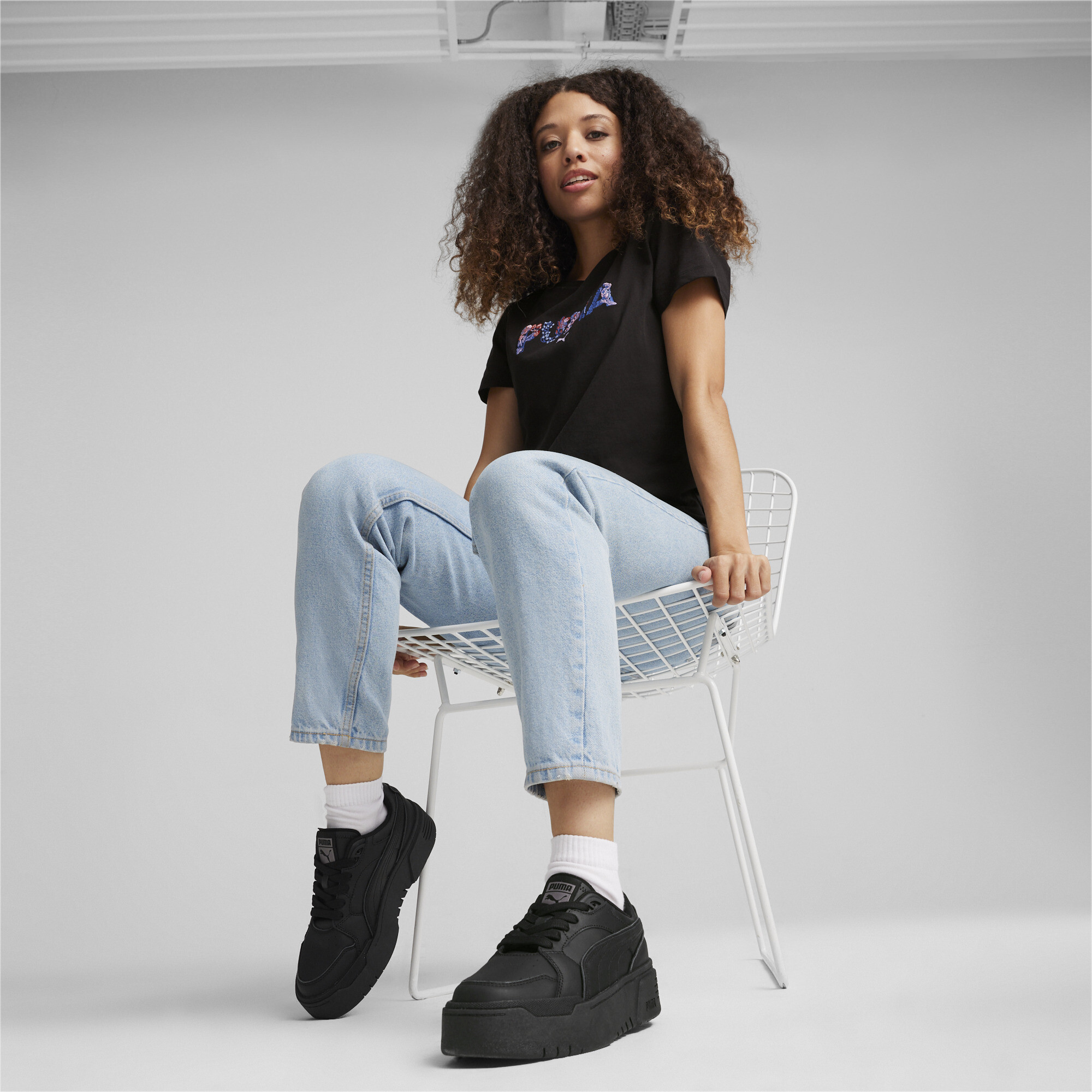 Women's Puma CA. Flyz's Sneakers, Black, Size 38.5, Shoes