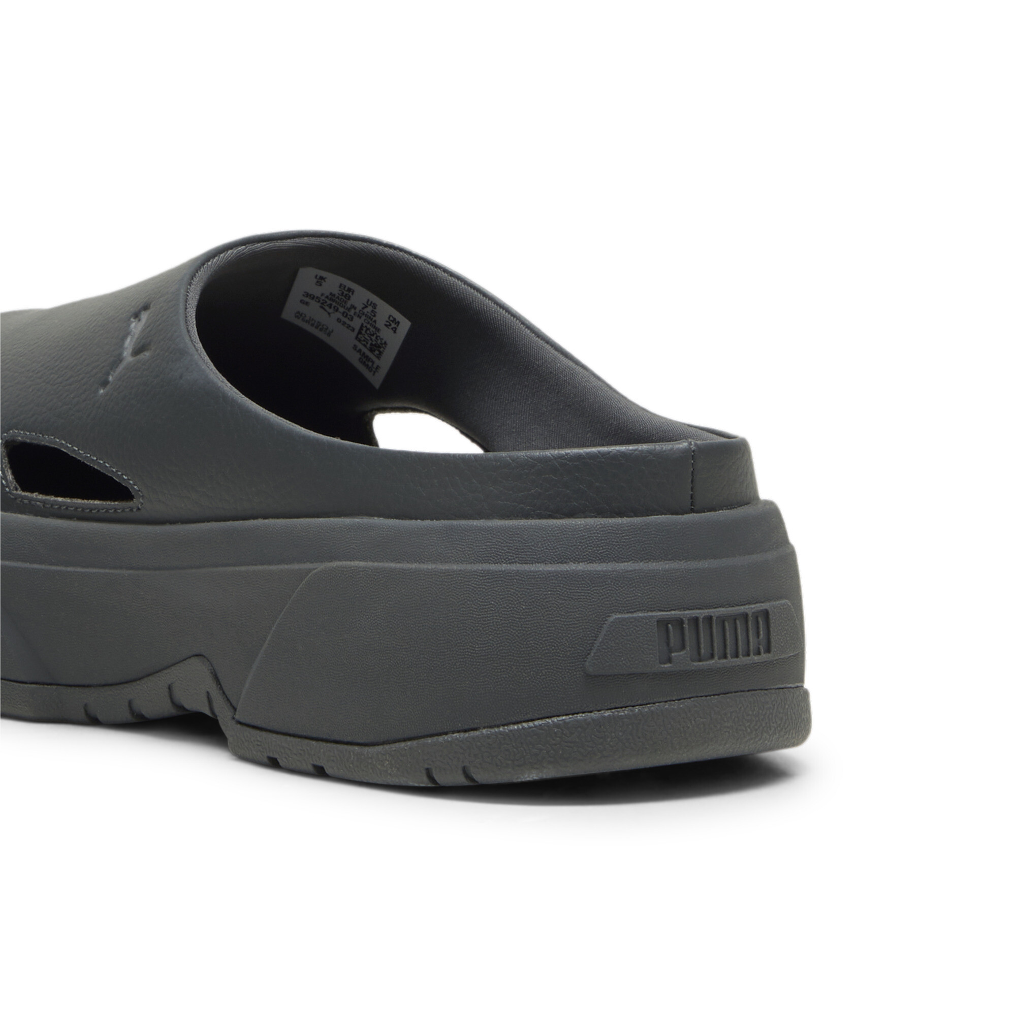 Women's PUMA CA Mule Shoes In Gray, Size EU 35.5