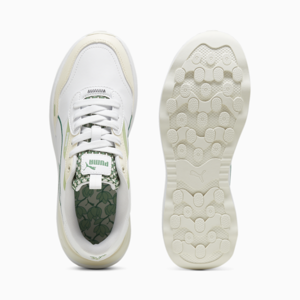 Runtamed Platform Blossom Women's Sneakers, PUMA White-Archive Green-Sugared Almond-Pure Green, large-ZAF