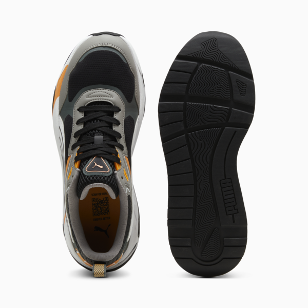 Trinity Desert Road Men's Sneakers, PUMA Black-PUMA White-Stormy Slate-Clementine, large-ZAF