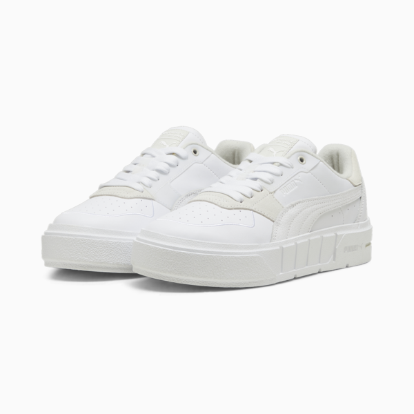 Zapatillas para mujer PUMA Cali Court PureLuxe, PUMA White-Vapor Gray, large-ARG