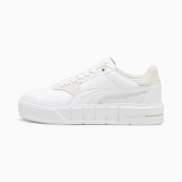 Zapatillas para mujer PUMA Cali Court PureLuxe, PUMA White-Vapor Gray, large-ARG