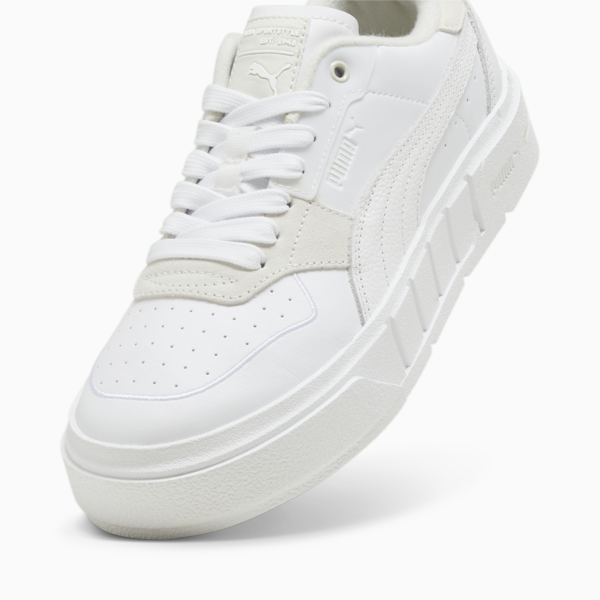 Zapatillas para mujer PUMA Cali Court PureLuxe, PUMA White-Vapor Gray, large-ARG