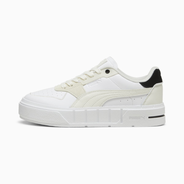 Zapatillas para mujer PUMA Cali Court PureLuxe, PUMA Black-Warm White, large-ARG