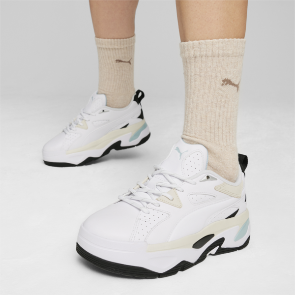 BLSTR Women's Sneakers, PUMA White-Alpine Snow, large-ZAF