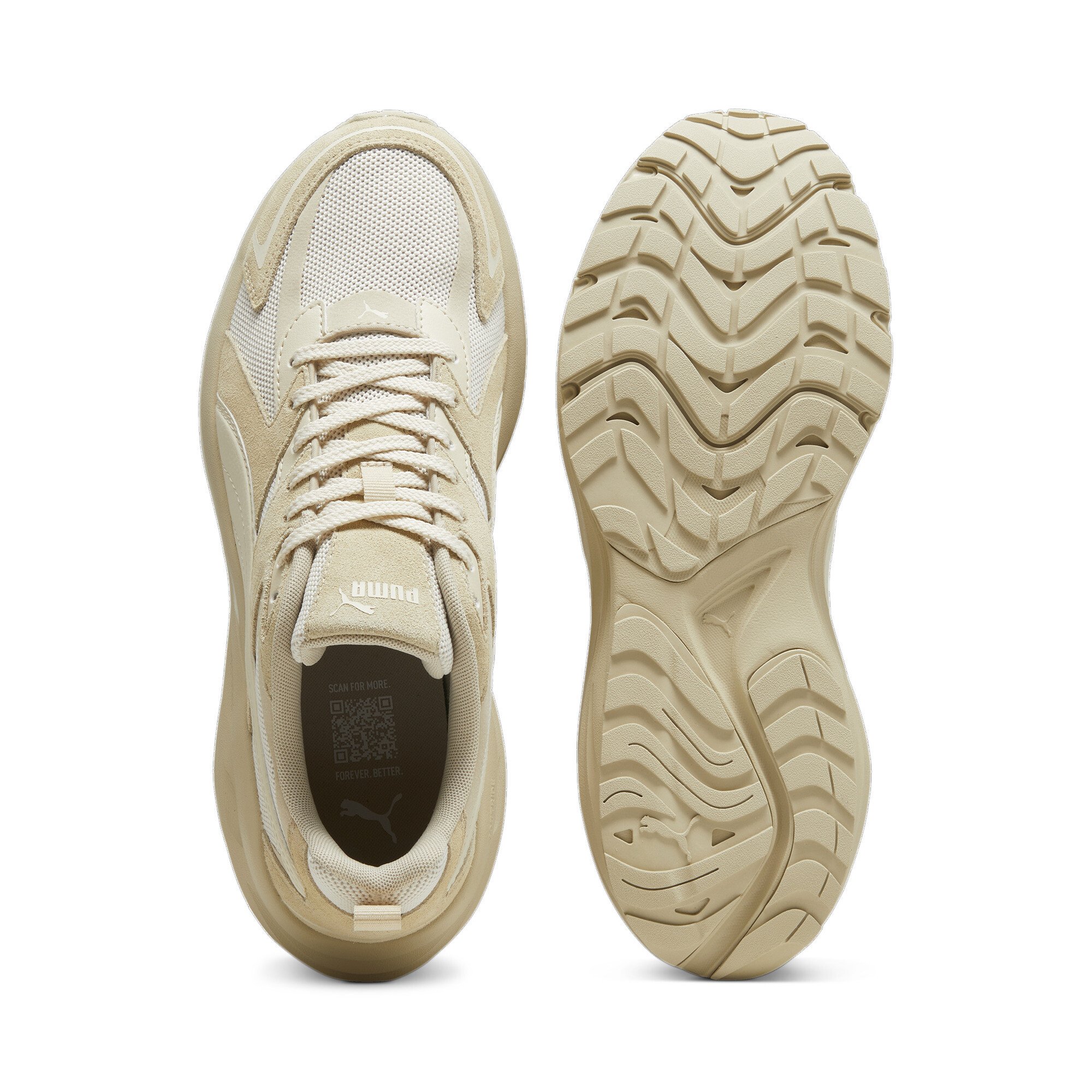 Puma Hypnotic LS Sneakers, Beige, Size 41, Shoes