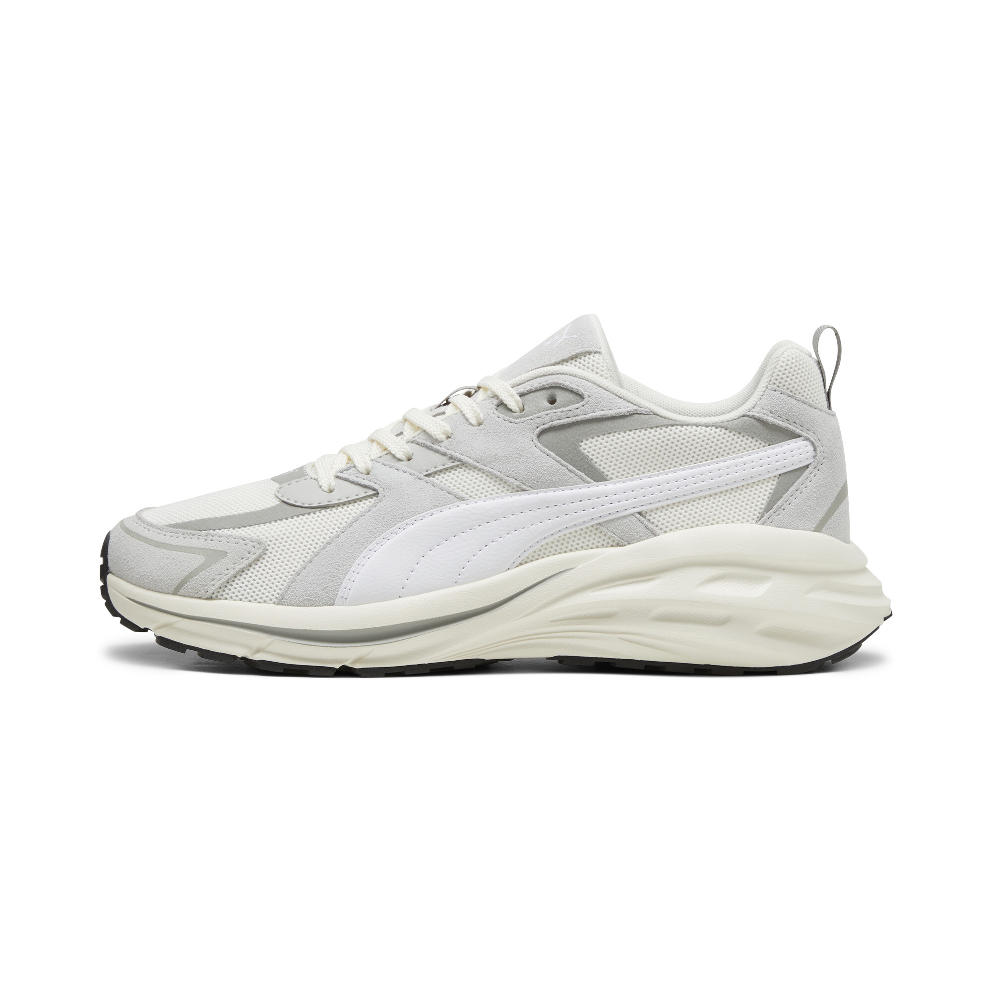 Puma Hypnotic LS Sneakers Schuhe | Warm White/Glacial Gray | Größe: 37