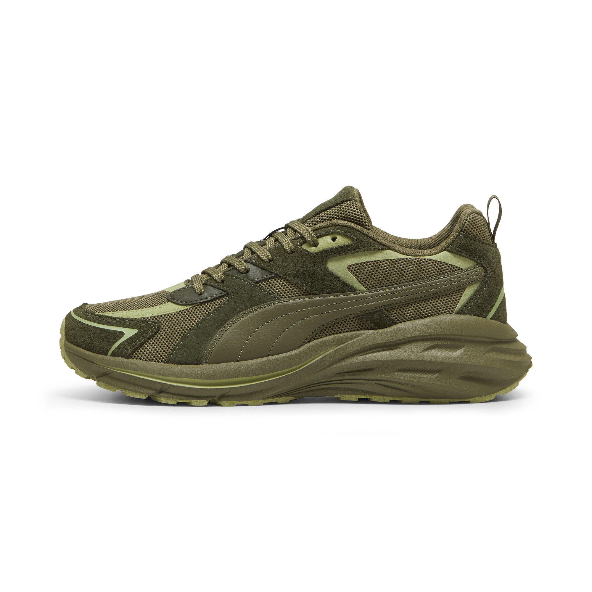 Puma Hypnotic LS Sneakers Schuhe | Olive/Dark Olive/Calming Green | Größe: 37.5