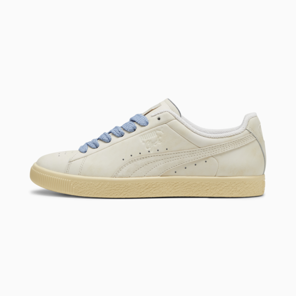 Clyde Basketball Nostalgia Sneakers, Alpine Snow-Chamomile, large-ZAF