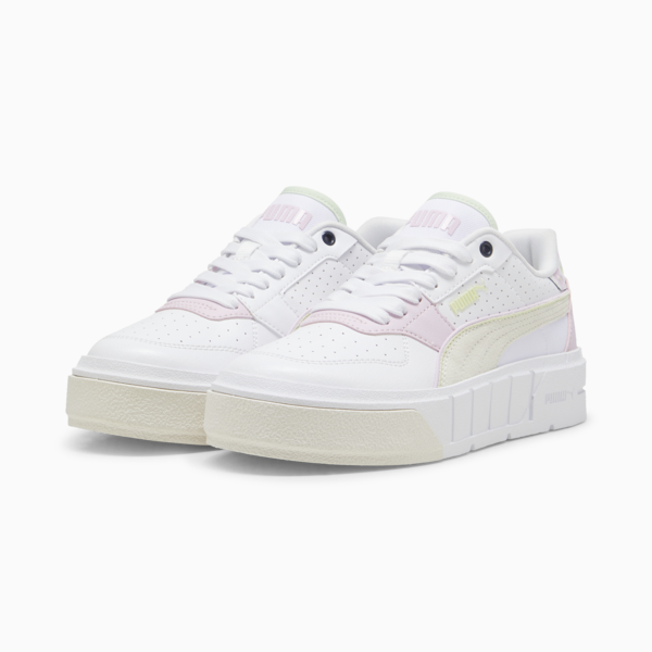 PUMA Cali Court Match Youth Sneakers, PUMA White-Warm White, large-ZAF