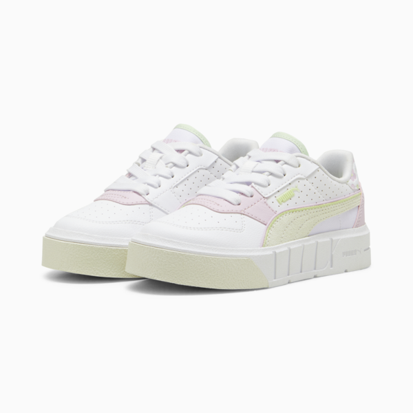 PUMA Cali Court Match Kids' Sneakers, PUMA White-Warm White, large-ZAF