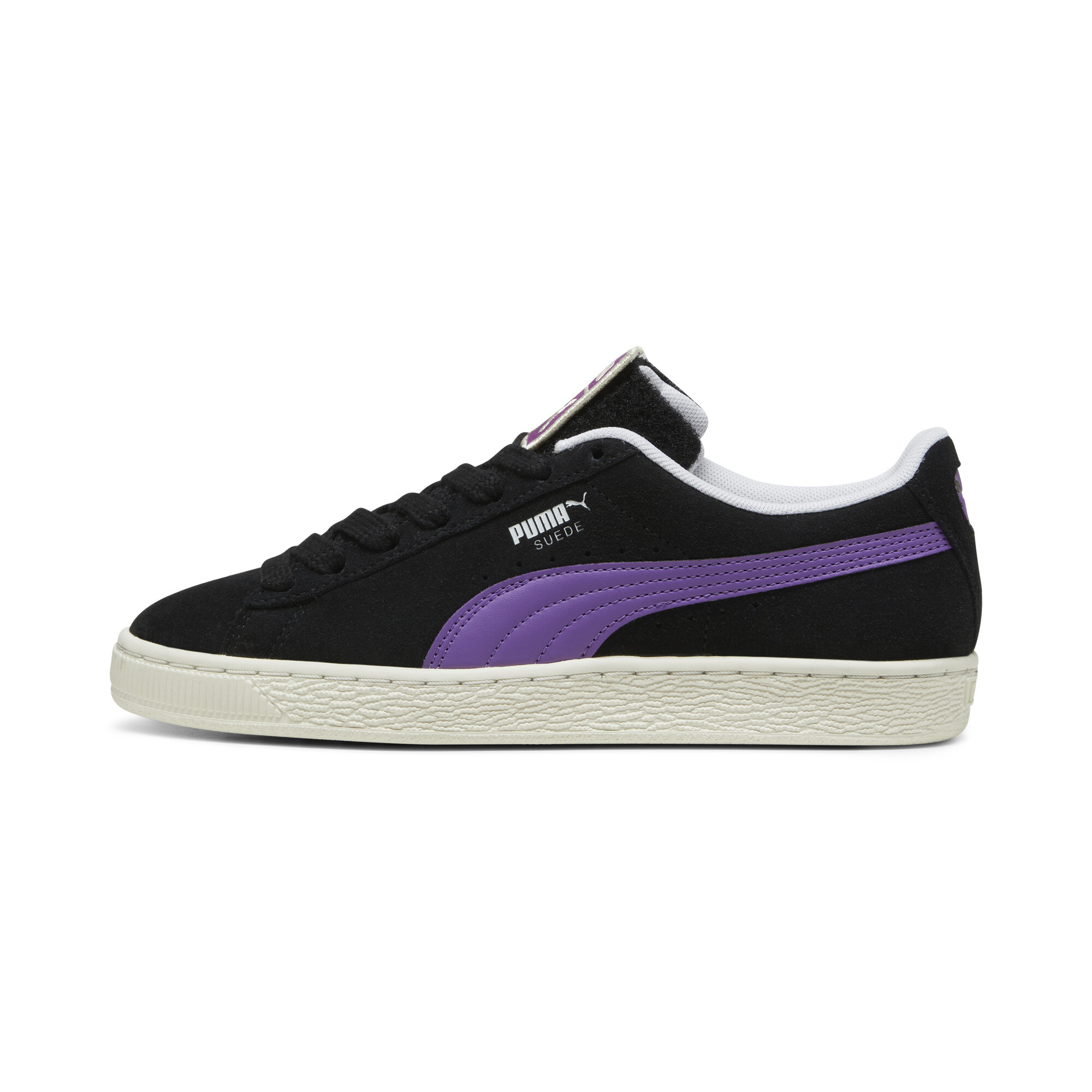 Puma Suede Patch Sneakers Schuhe | Mit Plain | Black/Ultraviolet | Größe: 44.5