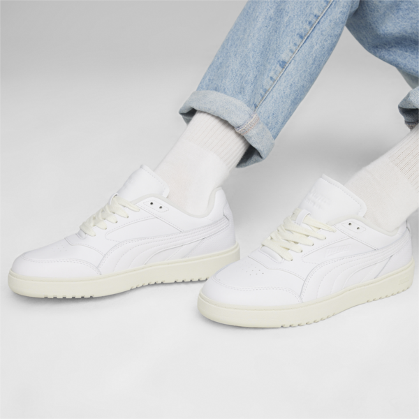 PUMA Doublecourt Club 48 Sneakers, PUMA White-Warm White, large-ZAF