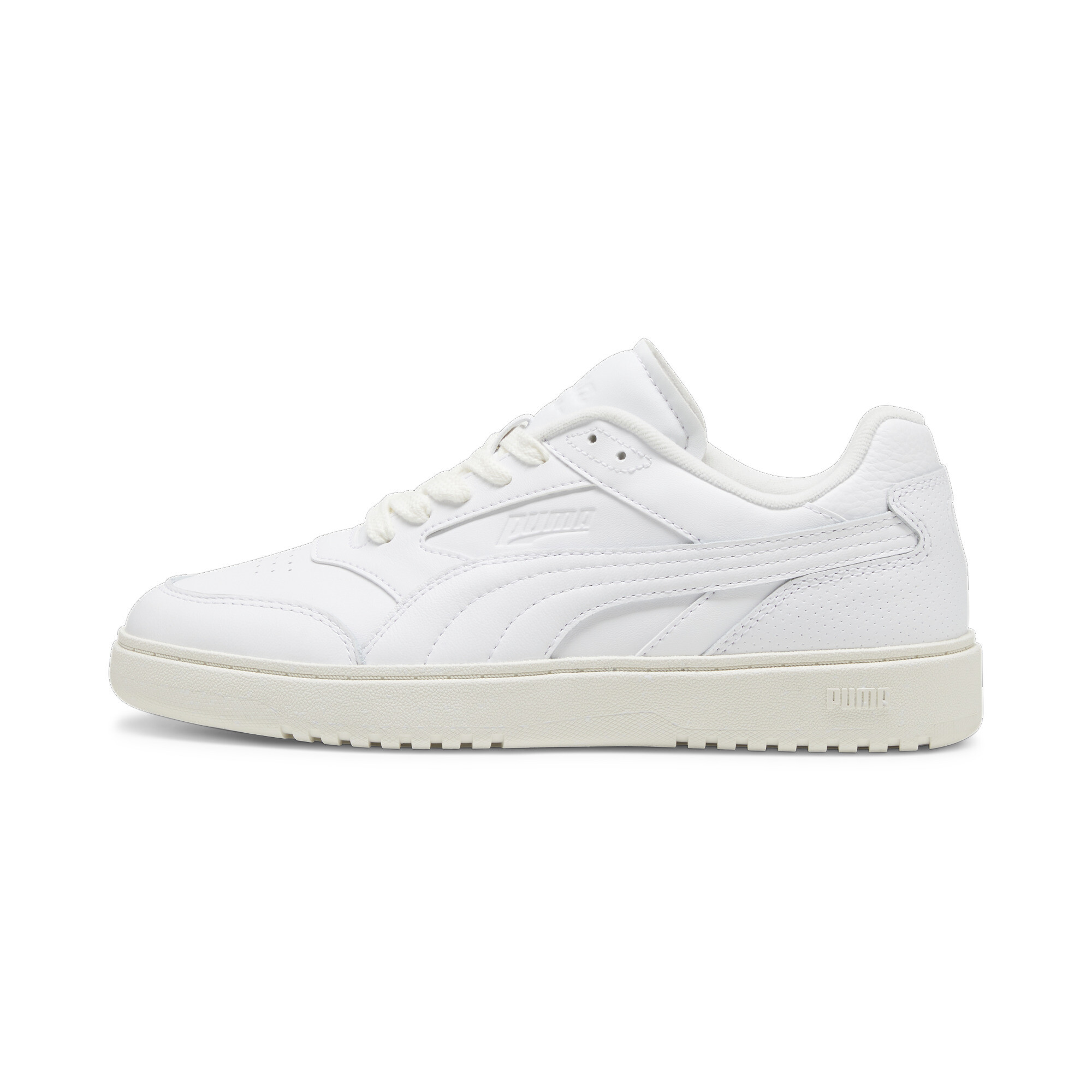 Puma Doublecourt Club 48 Sneakers, White, Size 36, Shoes