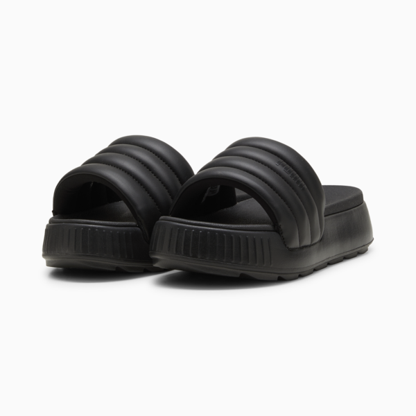 Sandalias acolchadas Karmen para mujer, PUMA Black-PUMA Black, large-MEX