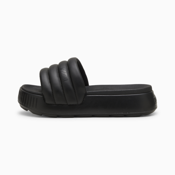Sandalias acolchadas Karmen para mujer, PUMA Black-PUMA Black, large-MEX