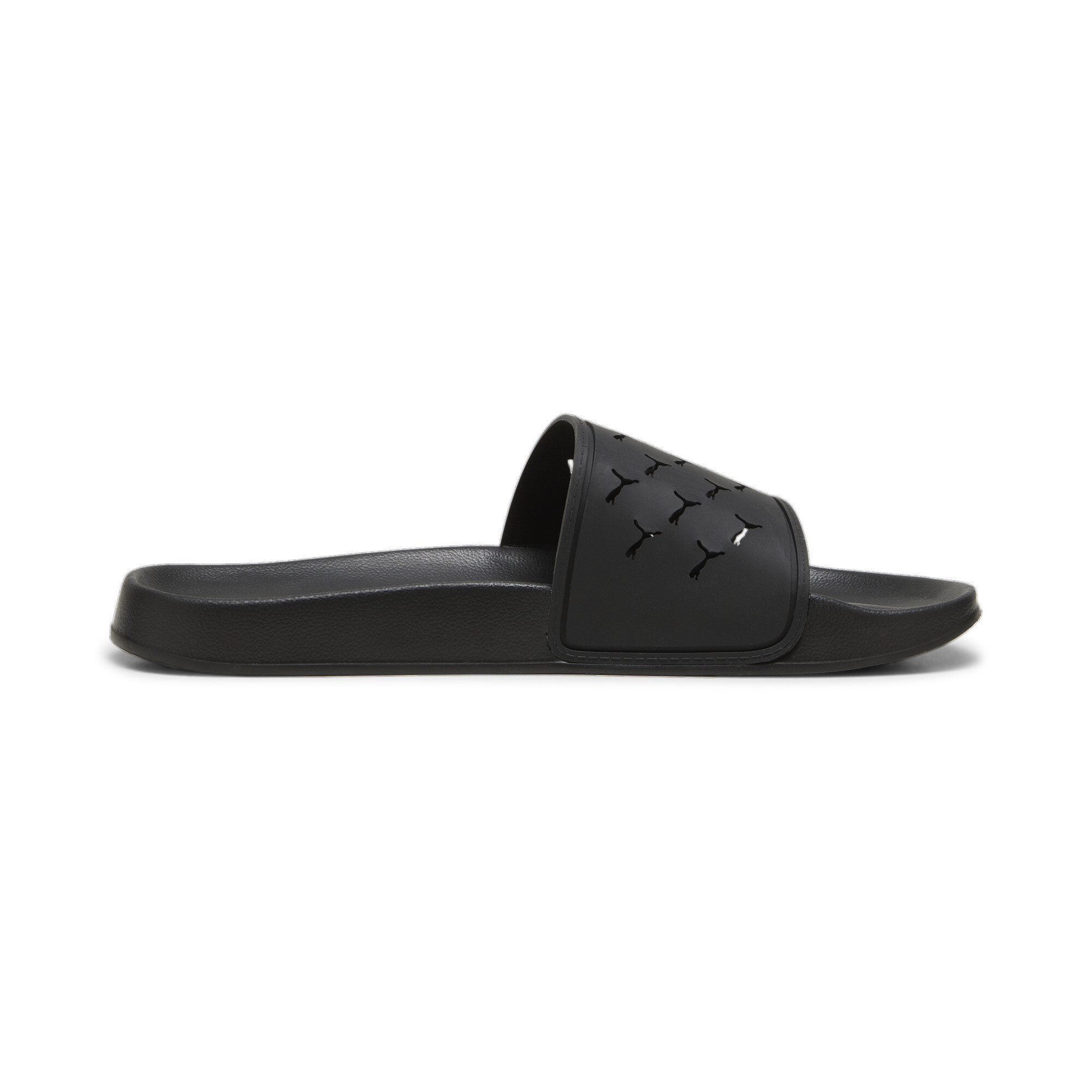 PUMA Leadcat 2.0 Cut Out Unisex Sandals In Black, Size EU 40.5