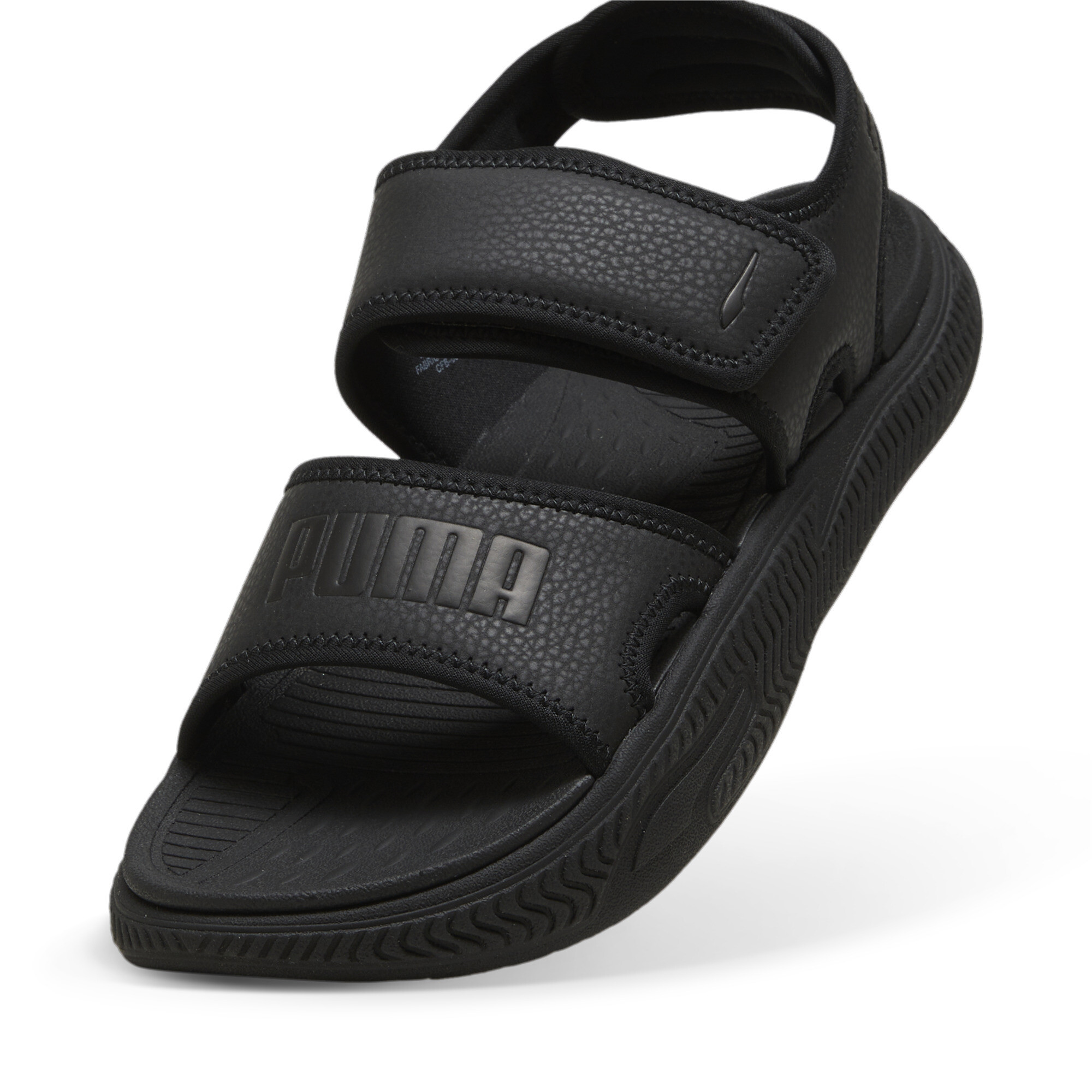Men's PUMA SoftridePro 24 Slides In 10 - Black, Size EU 40.5