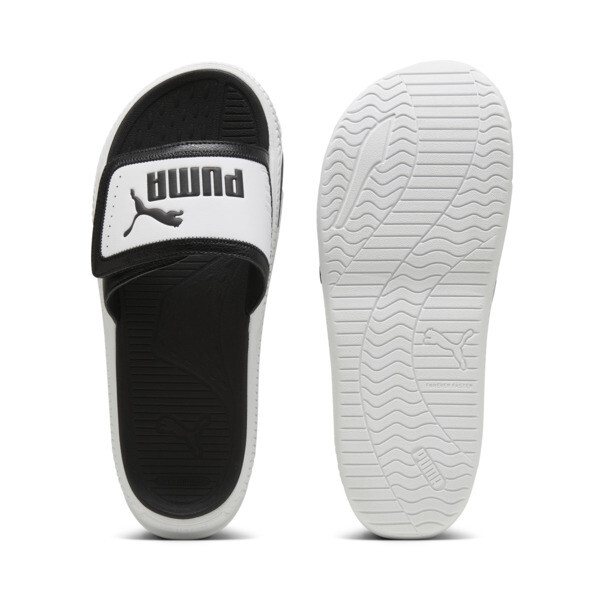PUMA SoftridePro 24 V Slides in Black/White - 395431_01