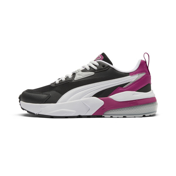 Puma Vis2k Women's Sneaker In Black- White-magenta Gleam