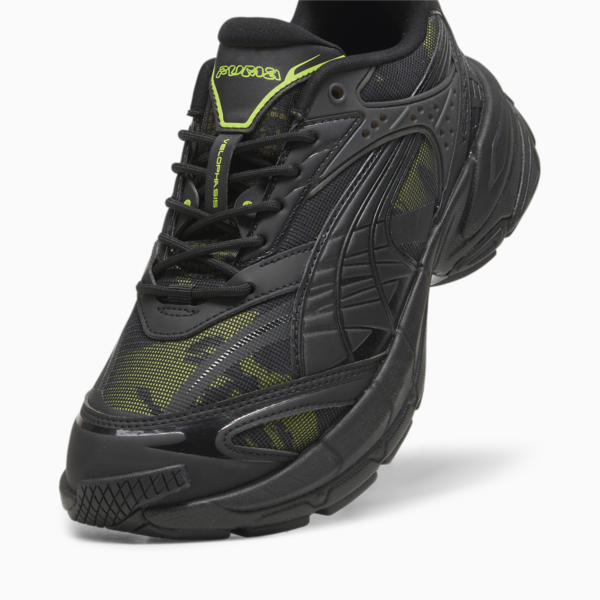Zapatillas Velophasis WaveRave, PUMA Black-Electric Lime, large-ARG